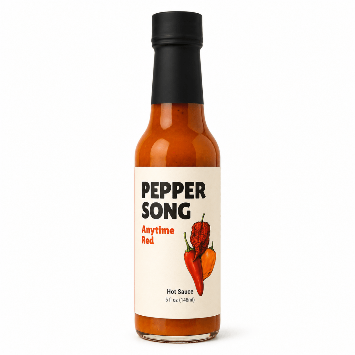 Anytime Red Hot Sauce - Pepper Song