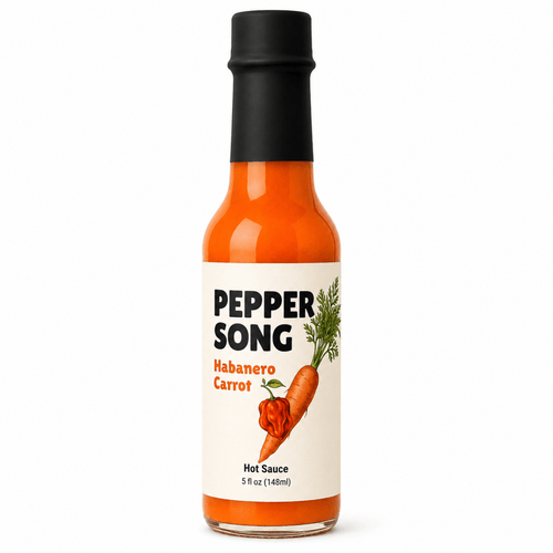 Habanero Carrot Hot Sauce - Pepper Song