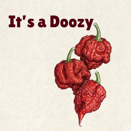 It's A Doozy Label Detail- Pepper Song
