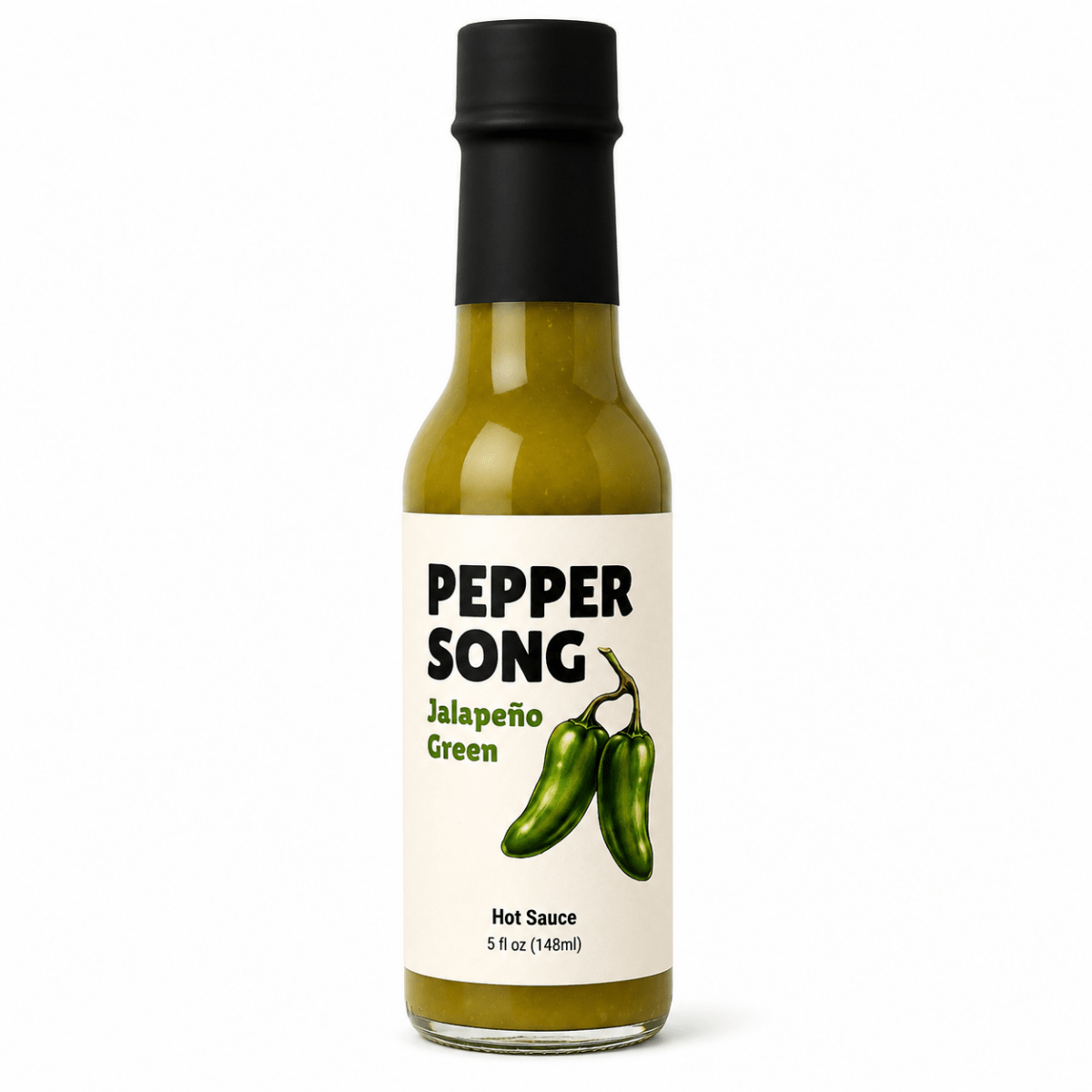 Jalapeño Green Hot Sauce - Pepper Song